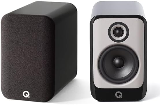 Q Acoustics Concept 30 schwarz Regal-Lautsprecher (Paarpreis), Schwarz
