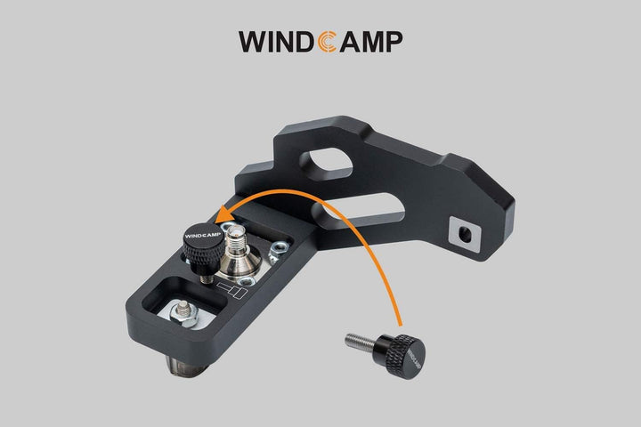WINDCAMP Schnellspanner-Antennenhalterung für ICOM 705 IC-705