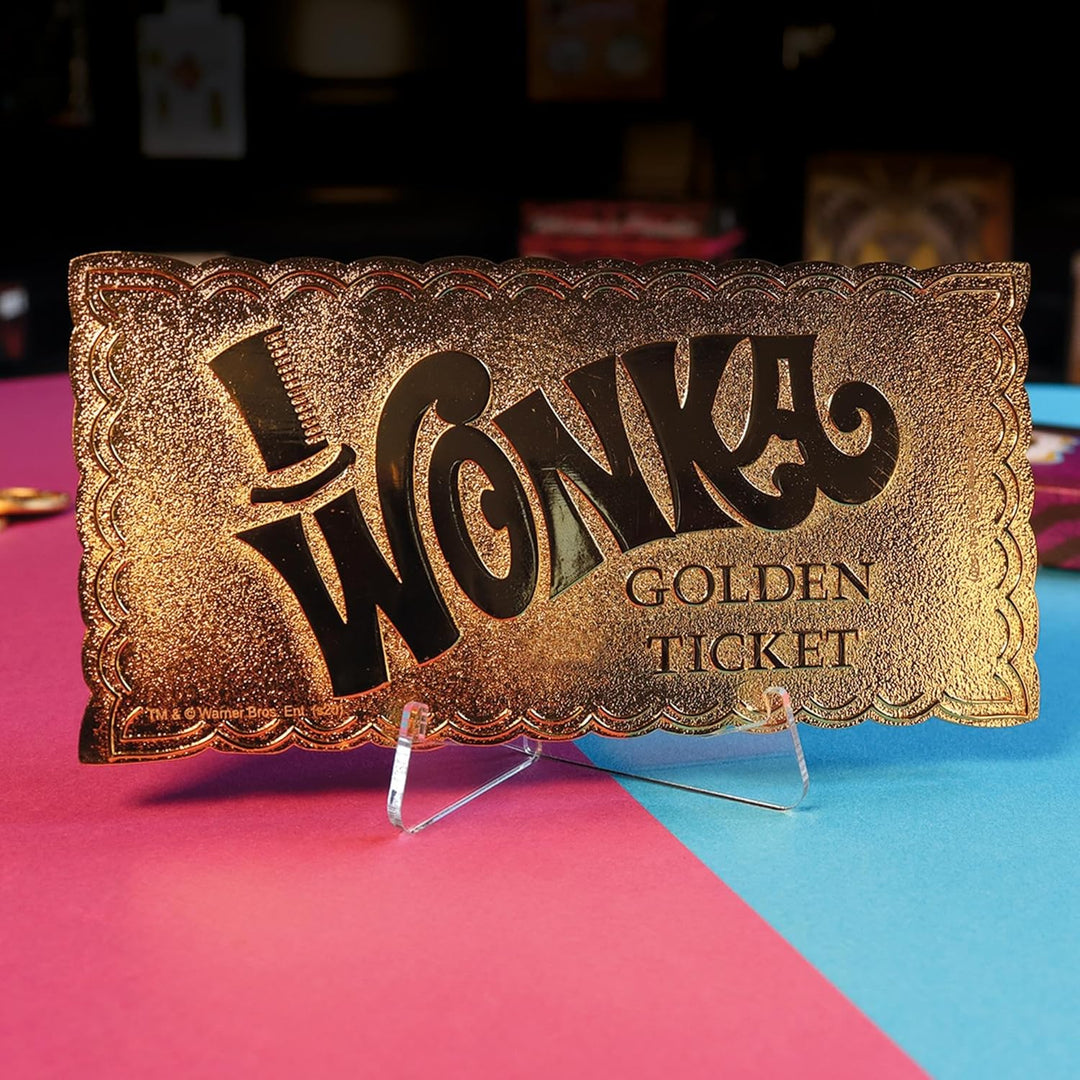 FANATTIK Willy Wonka - Golden Ticket - Ticket Edition Collector