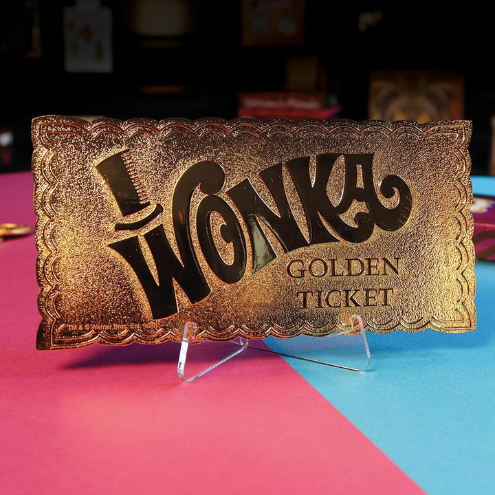 FANATTIK Willy Wonka - Golden Ticket - Ticket Edition Collector