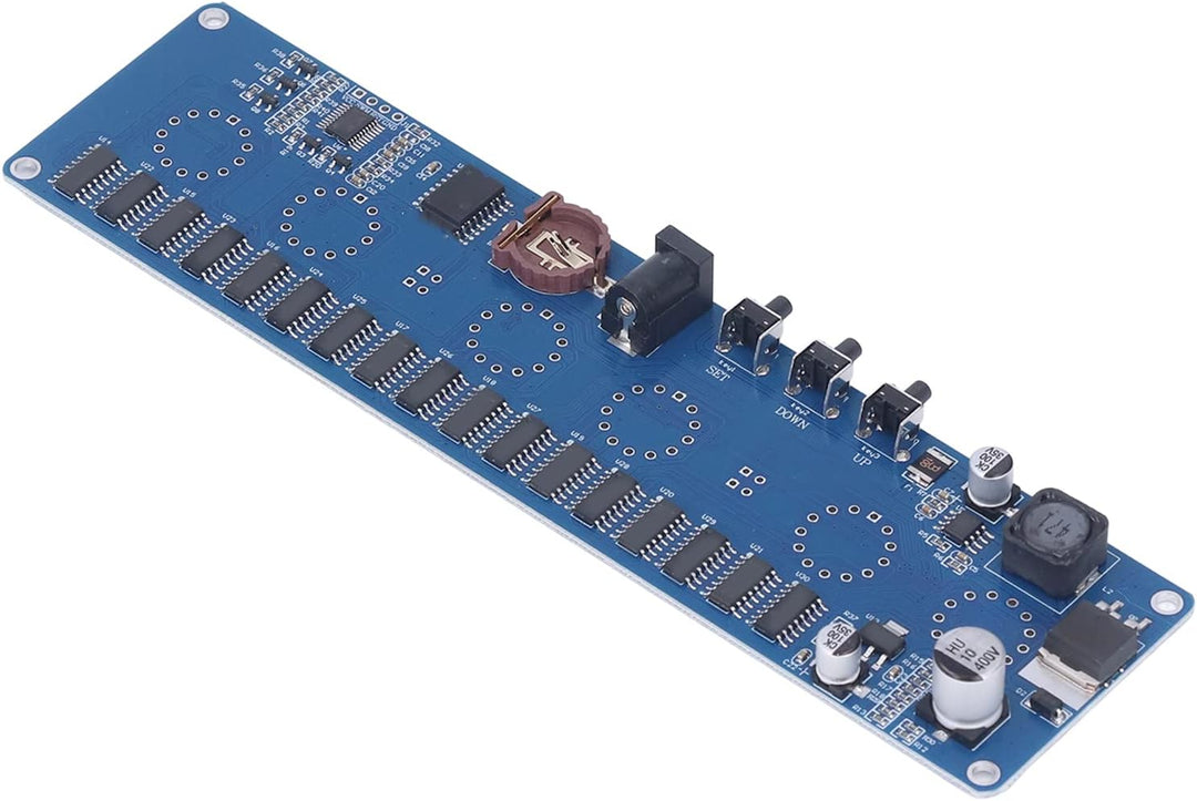 Nixie-Röhrenuhr-Bausatz – Mehrfarbiges 2/24-Stunden-IN14-Röhrenuhr-Montageset, Komplette Nixie-Röhre