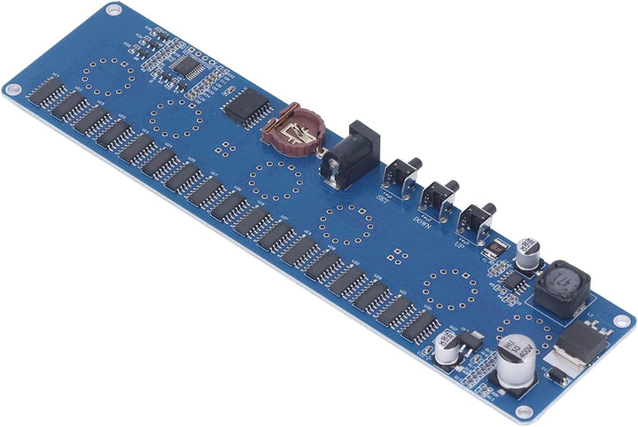 Nixie-Röhrenuhr-Bausatz – Mehrfarbiges 2/24-Stunden-IN14-Röhrenuhr-Montageset, Komplette Nixie-Röhre