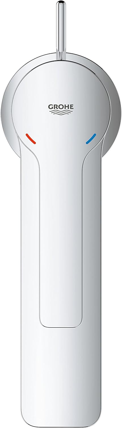 GROHE Lineare Badarmaturen - Einhand-Waschtischbatterie (DN 15 XS-Size, Einlochmontage) chrom, 32109