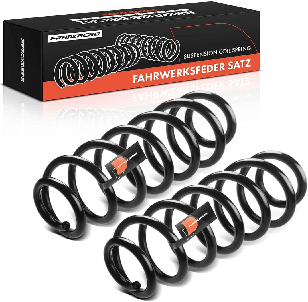 2x Federn Fahrwerksfeder Hinten Kompatibel mit Octavia II Combi 2.0L 2005-2013 Superb II 1.6L 1.9L 2