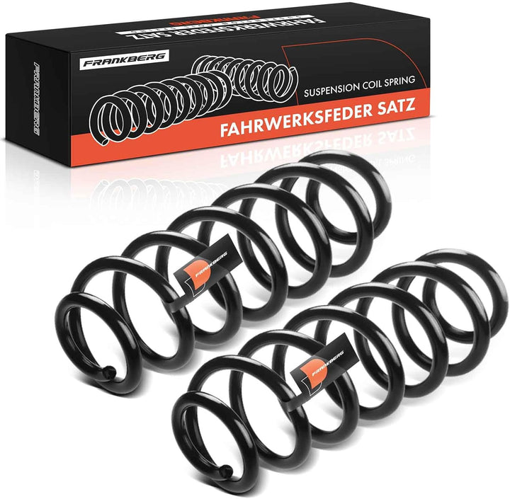 2x Federn Fahrwerksfeder Hinten Kompatibel mit Octavia II Combi 2.0L 2005-2013 Superb II 1.6L 1.9L 2