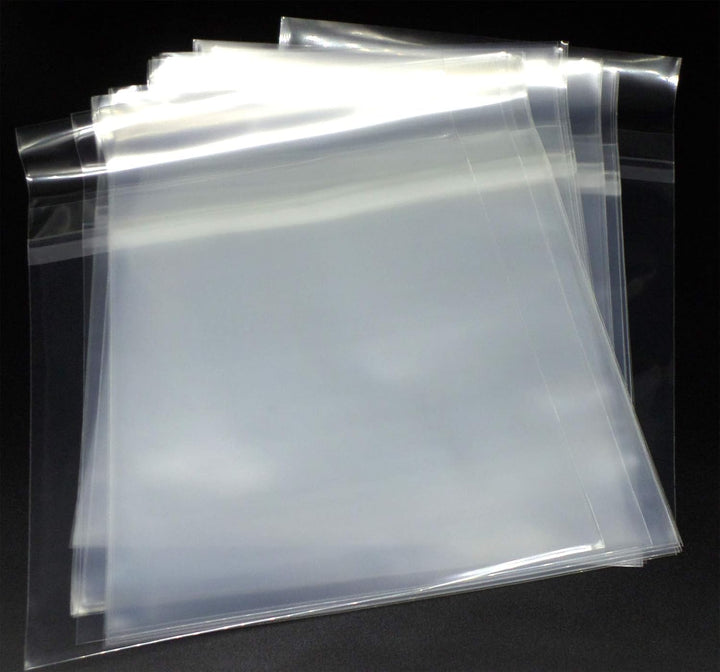 docsmagic.de 100 Resealable Outer Bags for 7" 45rpm Vinyl Records Clear 3 Mil - Schallplatten Hüllen