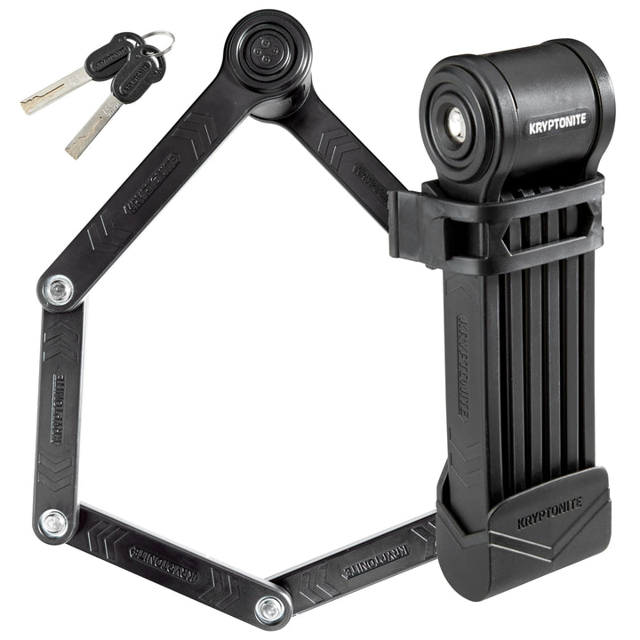 Kryptonite Keeper 585 Schlösser Schwarz 3mm/85cm 3mm/85cm Keeper 585 Foldable (3mm/85cm) Single, 3mm