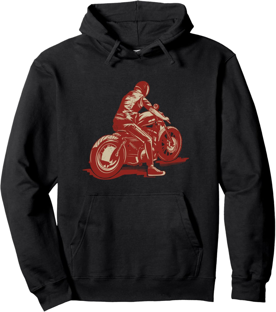 Biker Geschenk Supersport Ride Motorrad Pullover Hoodie