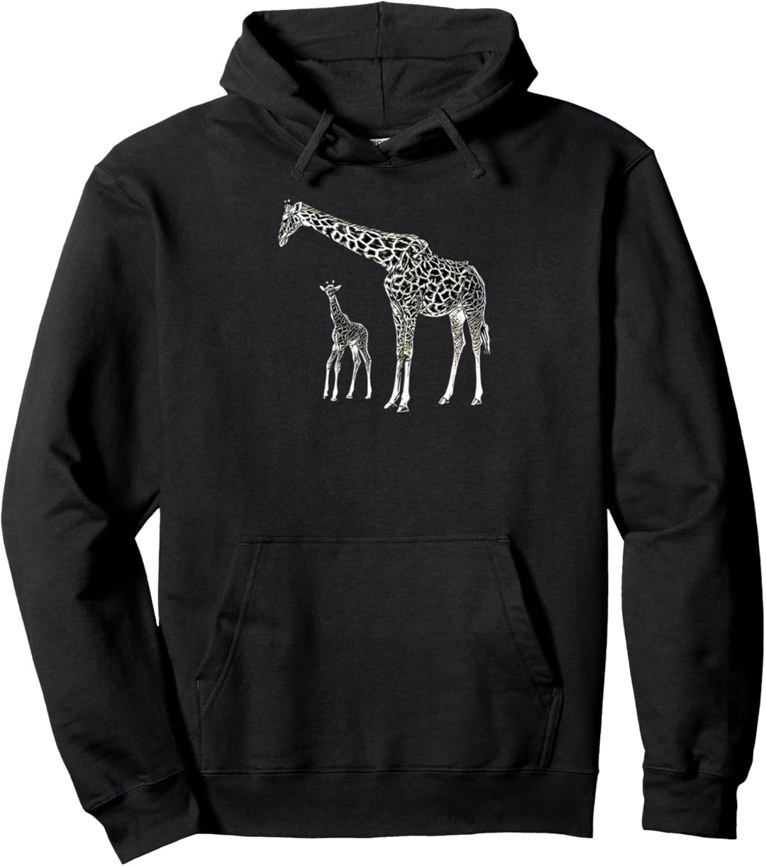 Giraffe Afrika Safari Giraffen Pullover Hoodie