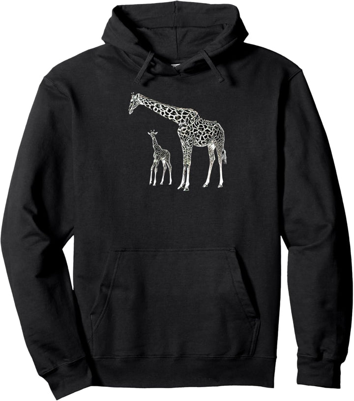 Giraffe Afrika Safari Giraffen Pullover Hoodie
