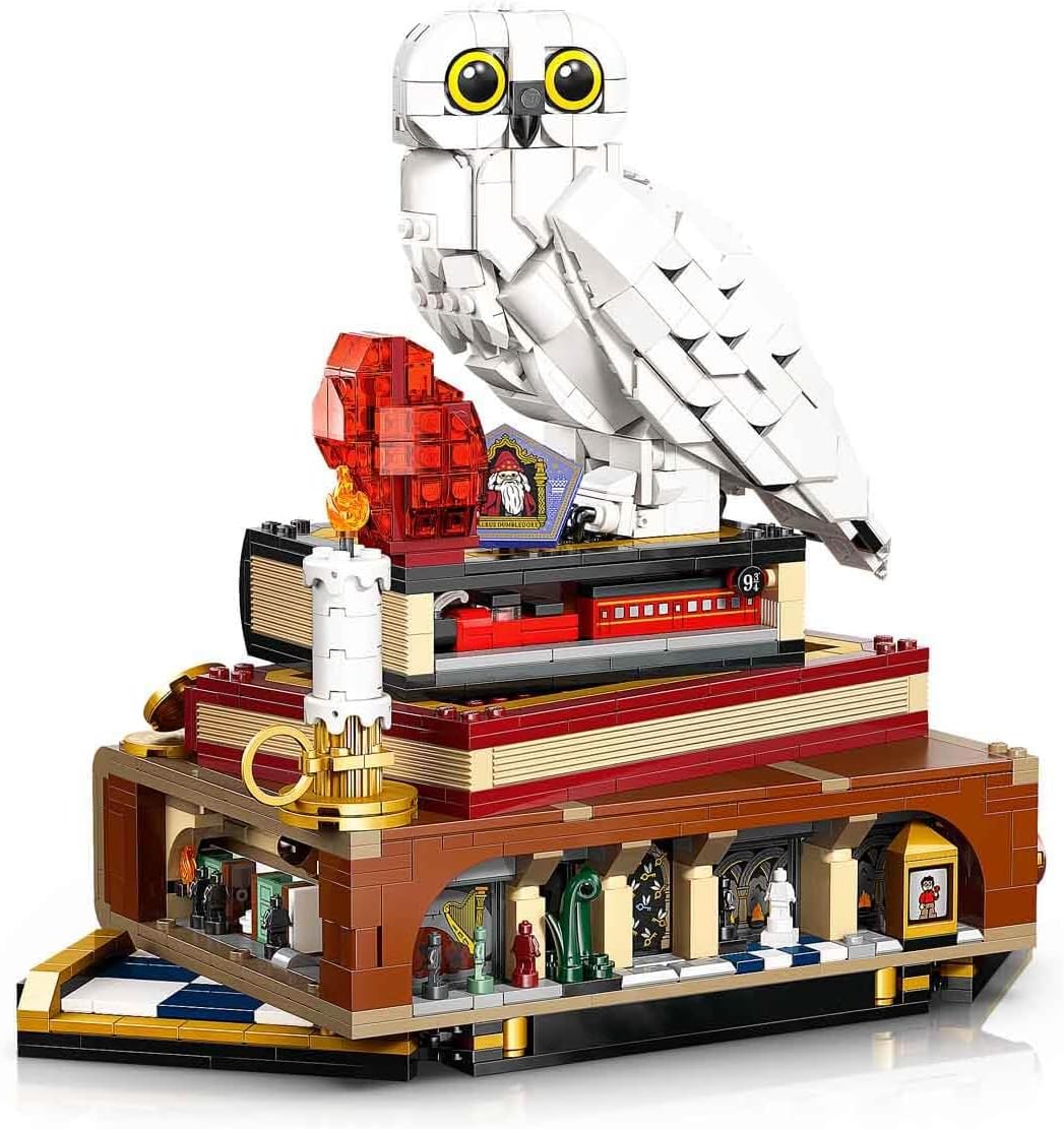 LEGO Harry Potter Stein der Weisen - Sammleredition - DIY Deko - Modellbau mit Miniatur Filmszenen -