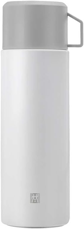 ZWILLING Thermo Isolierflasche, Integrierte Tasse, Thermokanne, Doppelwandisolierung, 1 L, Höhe: 28,