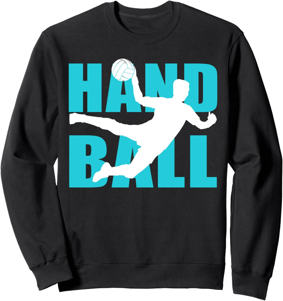 Handballspieler Design Handball Hobby Wurfball Sweatshirt