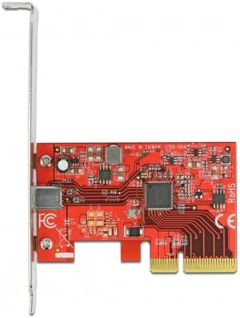 Delock PCI Express x4 Karte zu 1 x extern SuperSpeed USB 20 Gbps (USB 3.2 Gen 2x2) USB Type-C Buchse