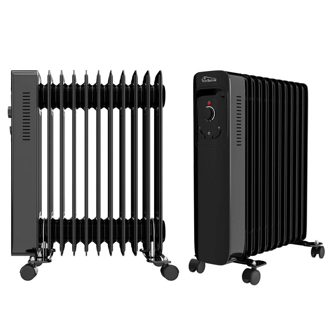 TroniTechnik® Ölradiator OR-211 11 Rippen 2500 W WiFi weiss Or-211 Schwarz 2500.0 Watt, Or-211 Schwa