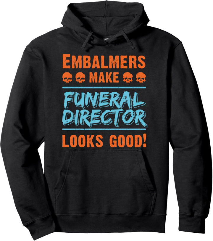 Beerdigen Leichenbestatter Bestatter Einbalsamierer Geschenk Pullover Hoodie