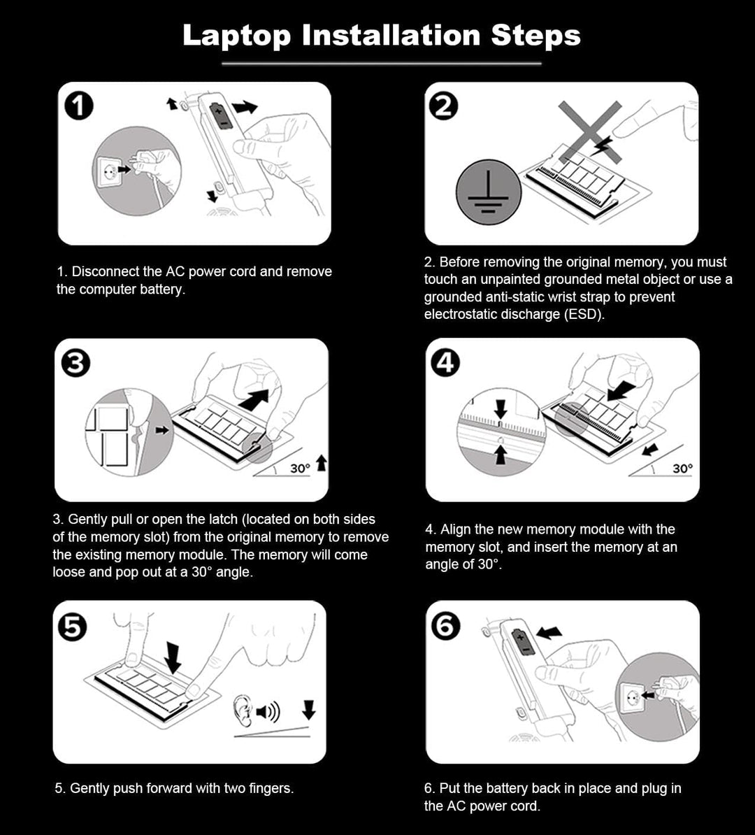 Yongxinsheng DDR4 Sodimm 3200MHz 32GB Kit (16GBx2) Laptop RAM PC4-25600 Non-ECC Unbuffered 1.2V 2Rx8