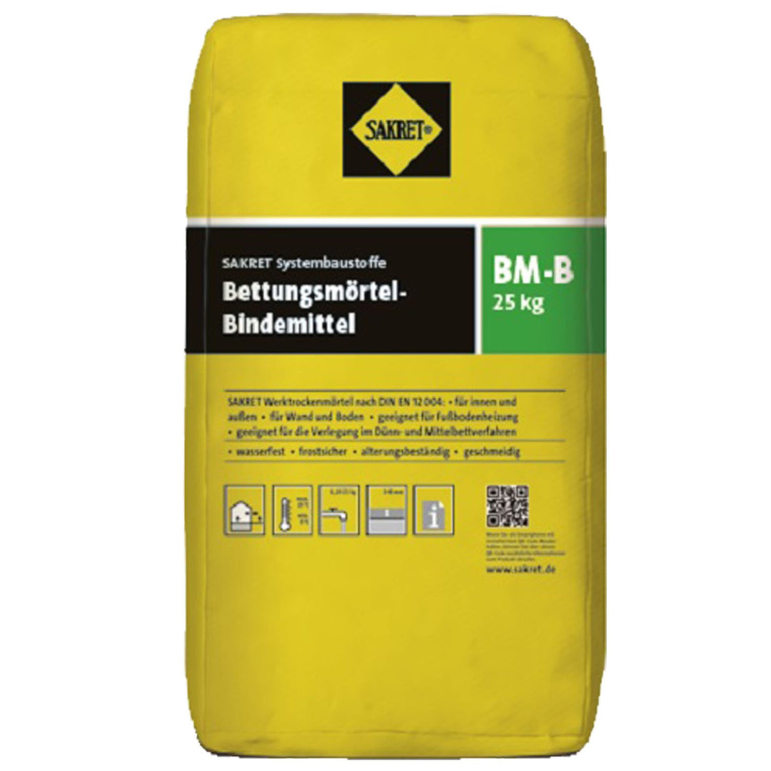 Sakret Zement Mörtel Bettungsmörtel-Bindemittel BM-B 25kg
