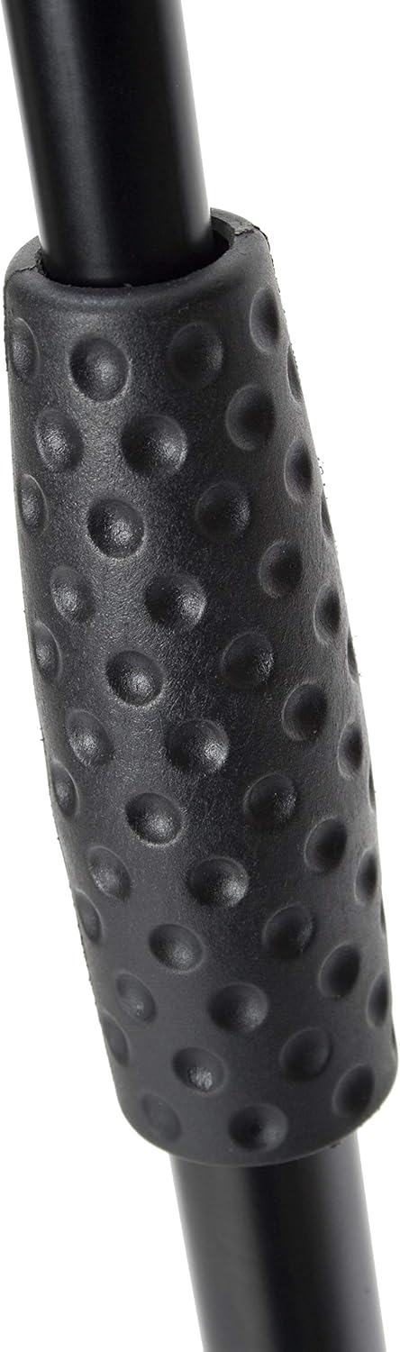 MUSIC STORE MIC 3, Mikrofonstativ, Stapelbares Tellerstativ, Höhenverstellbar 880-1560mm, Gusssockel