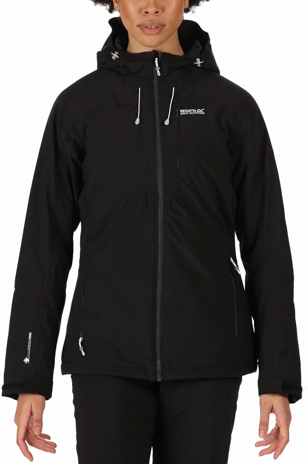 Regatta Damen Highton Striii Jackets Waterproof Insulated 34 Schwarz, 34 Schwarz