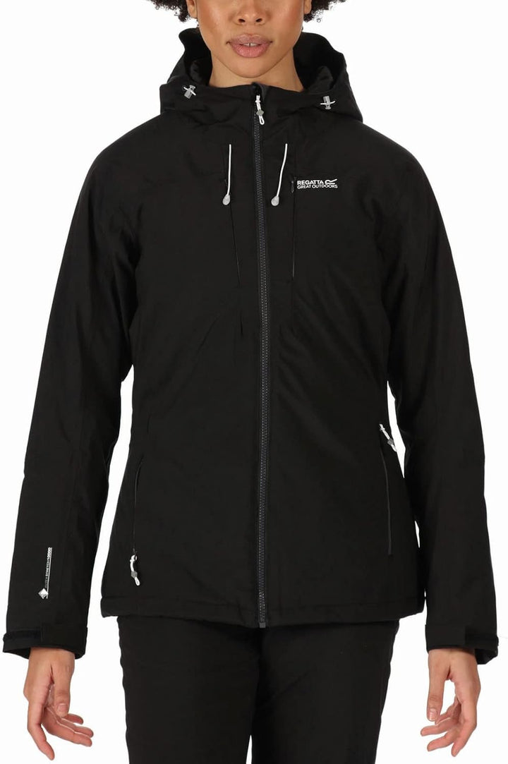 Regatta Damen Highton Striii Jackets Waterproof Insulated 34 Schwarz, 34 Schwarz