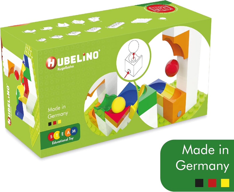 Hubelino 420398 Katapult Erweiterung (41-teilig) Kugelbahnen, kompatibel
