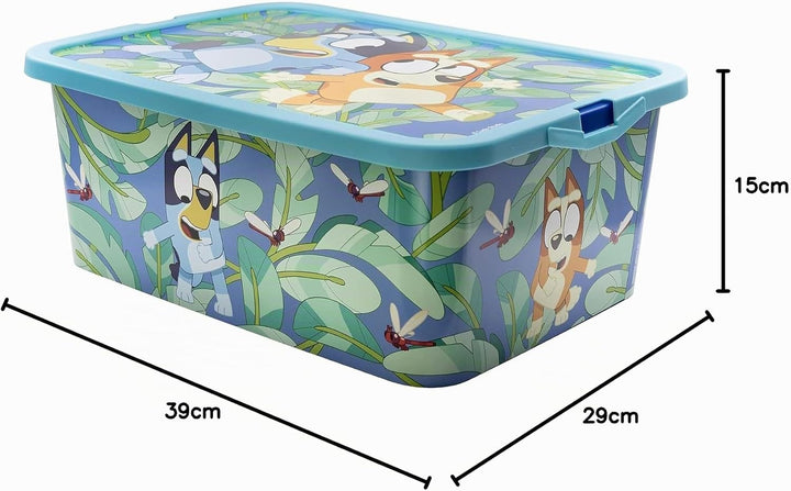 Stor Bluey Aufbewahrungsbox mit Klickverschluss, 13 Liter 13 Litre, 13 Litre