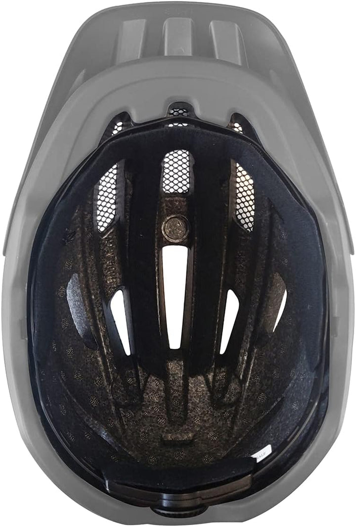Bollé - Stance Cross, Bike Helmet, Urban Bike Helmet, Mountainbike Helmet, Visor Helmet Grey M, Grey