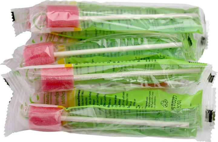 Medi-Inn Mundpflegestäbchen zuckerfrei zur Mundpflege (1 x 250 Stück, Geschmack Lemon) Lemon 250 Stü