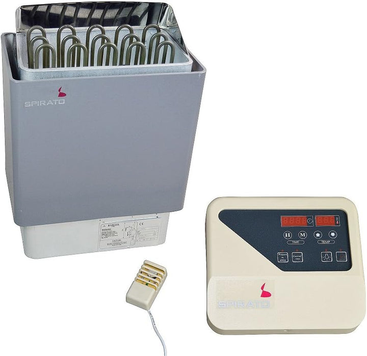 Saunaofen 6 kW mit digitaler externer Steuerung, 380V