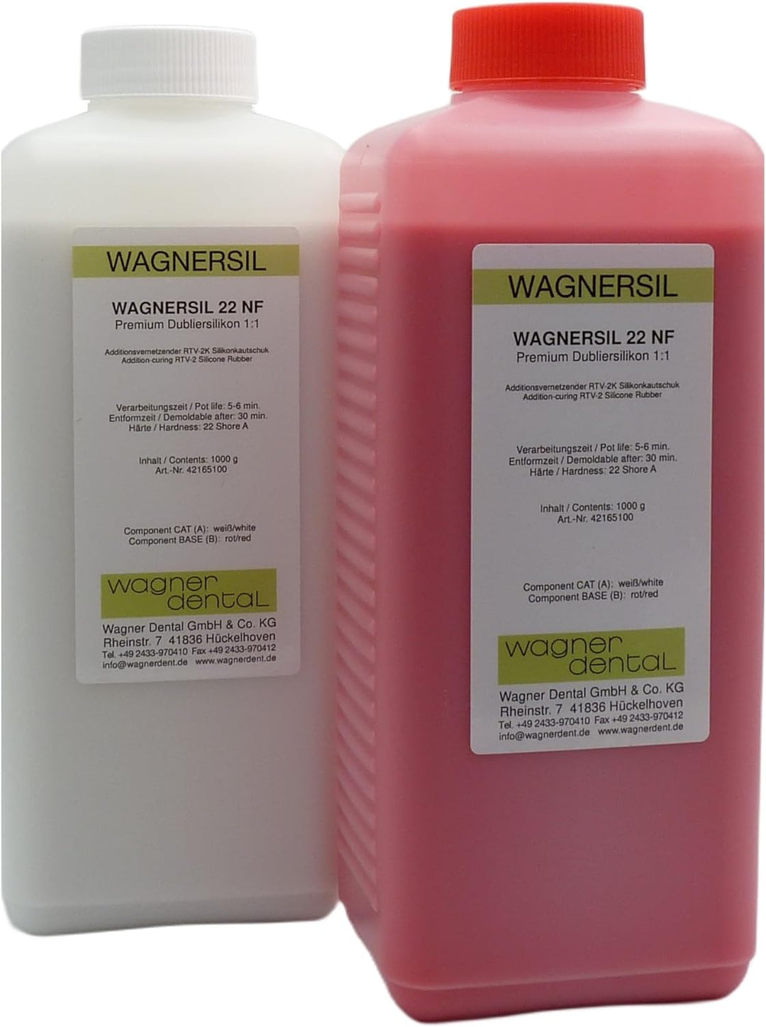 WAGNERSIL 22 NF Premium Silikon Kautschuk Dubliersilikon (weich) 2