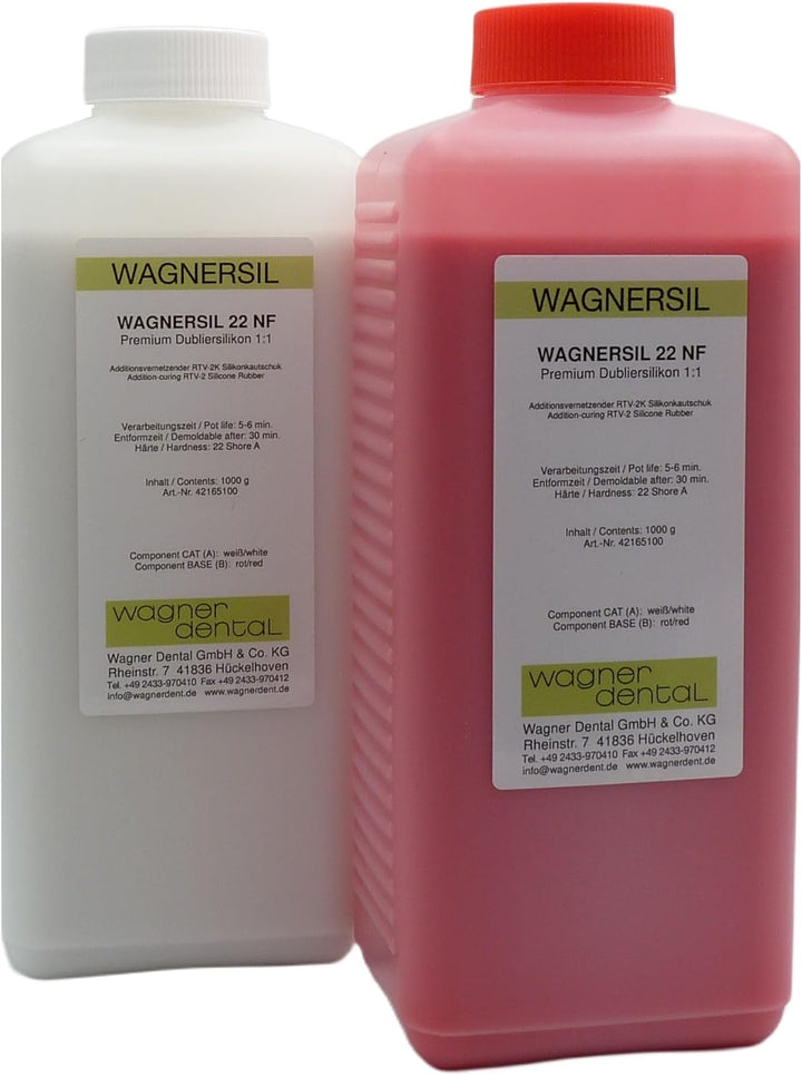 WAGNERSIL 22 NF Premium Silikon Kautschuk Dubliersilikon (weich) 2