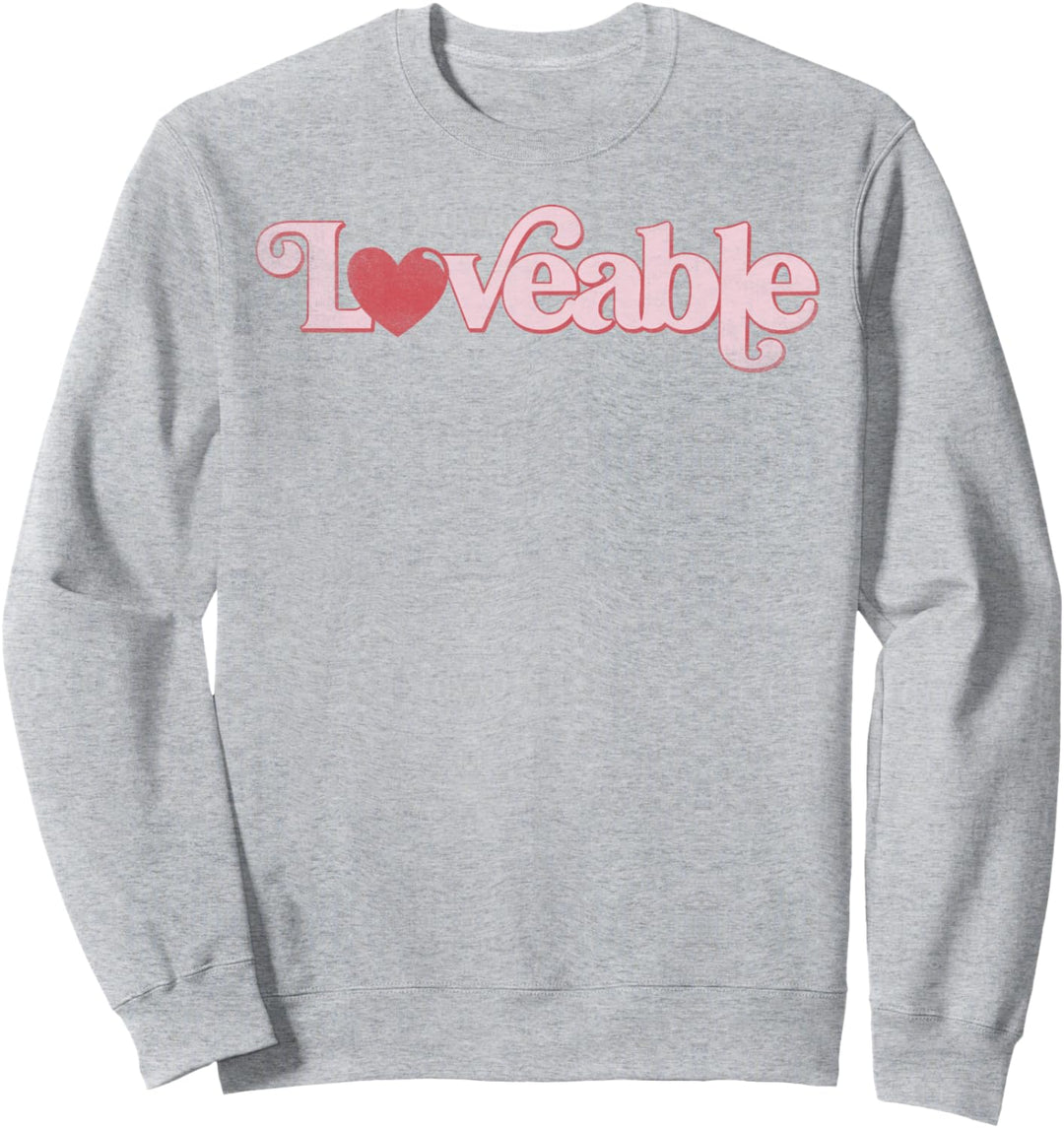 Trendy Loveable Heart Sweatshirt