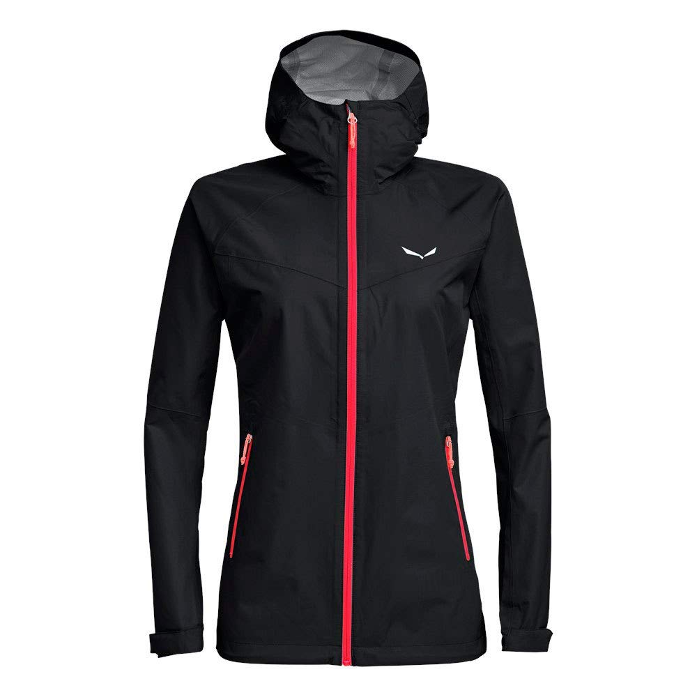 Salewa Damen Puez (Aqua 3) Ptx W Jkt Regenjacken 44 BLACK OUT/6080, 44 BLACK OUT/6080