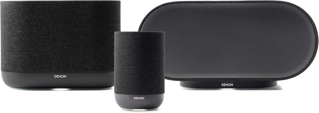 Denon Home 400 Smart Bluetooth Lautsprecher mit HEOS, Dolby Atmos Music, Musikbox Kabellos, Hi-Res A