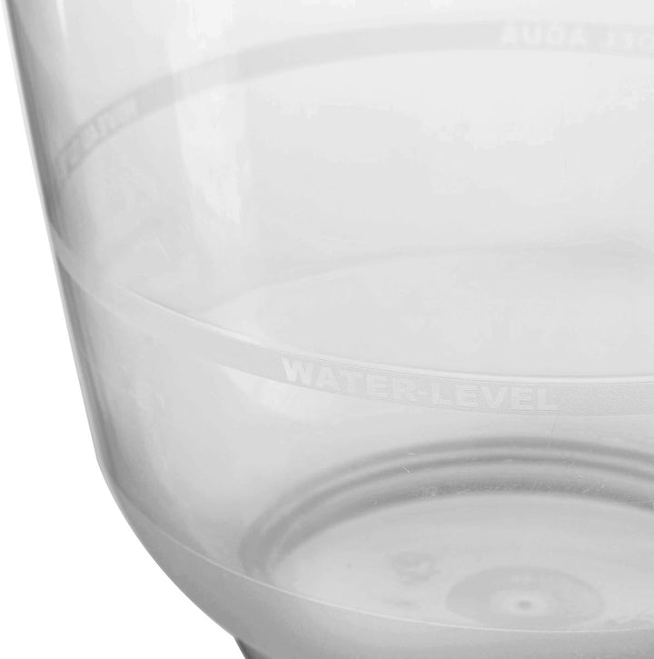 tummy tub das Original - Badeeimer kippsicher, rutschfest und schadstofffrei, grau, für Kleinkinder