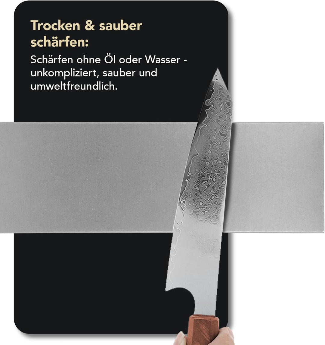 DMT Dia-Sharp Diamant-Schleifstein, extra-fein, 29.2cm / 11.5 Zoll, 1 Stück, D11E, Extra-Fein