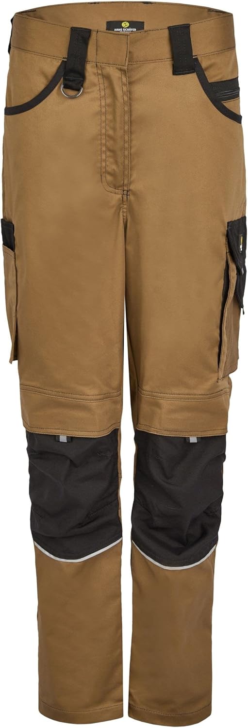 Hans Schäfer Workwear HSW Professional – Lange Arbeitshose für Damen – Modische und leichte Bundhose