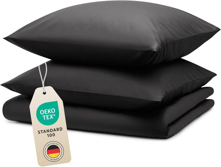 Blumtal Duvet Cover Set - Super Soft & Cozy Brushed Microfibre Bedding Set, No Pilling, Wrinkle Free