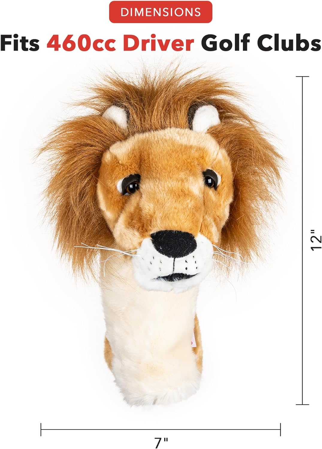 Daphne's Lion Kopfhaube, Braun
