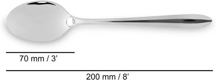 Arcos 562400 Serie Berlin - Geschenkbox Besteck-Set 24 Stück (6 Messer + 12 Löffel + 6 Gabel) - Mono