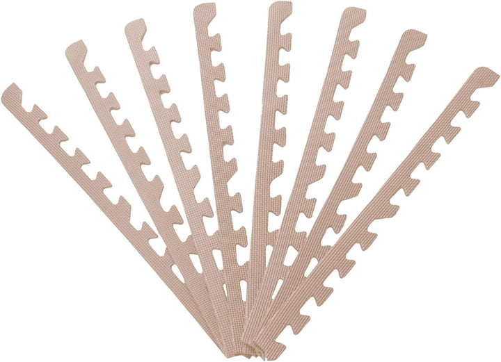 Sporttrend 24® 4 Schutzmatten + 8 Randstücke Set 60x60x1cm | 1,44qm | Bodenschutzmatte Unterlegmatte