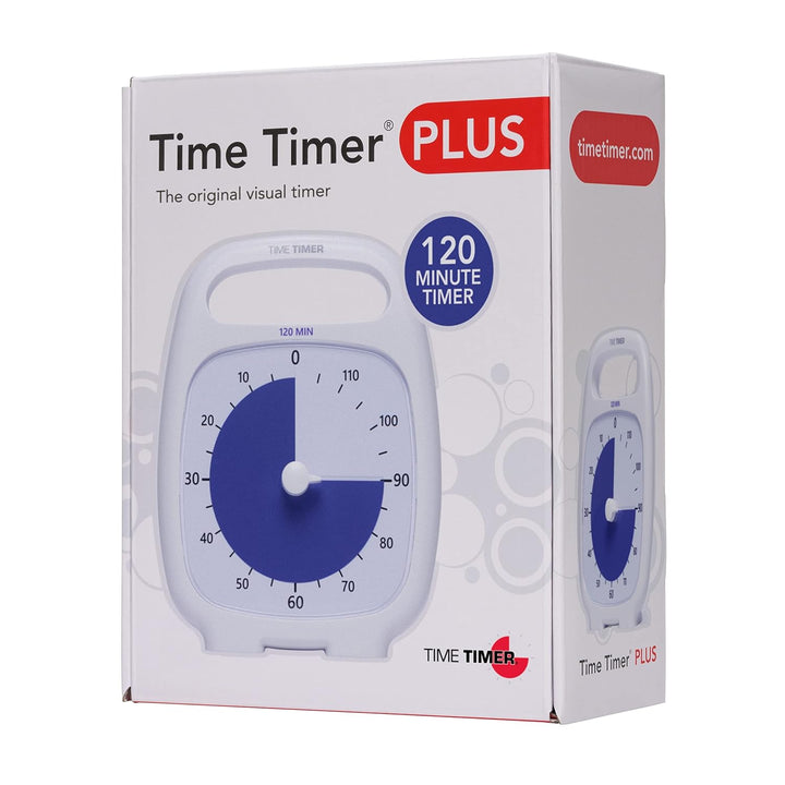 Time Timer Plus 120 Minute Visueller Timer & Time Timer Home MOD — 60 Minuten Kinder visueller Timer