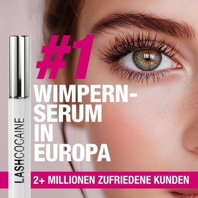 LASHCOCA!NE | PROFI Wimpernserum für lange Wimpern | VEGAN | MADE in GERMANY | Testsieger | Svenja W