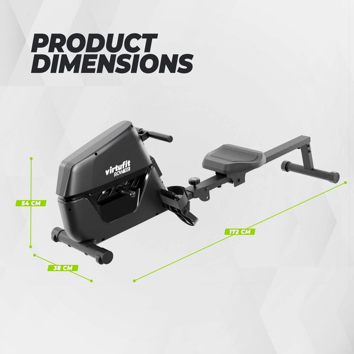 VirtuFit Row 1.0 Klappbar Rudergerät für Zuhause - Rudermaschine