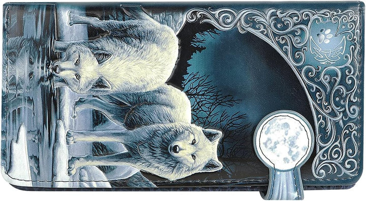 Nemesis Now Warriors of Winter Lisa Parker Geldbörse geprägt, 19 cm, blau, PU, 18,5 cm 18.5cm Blau,