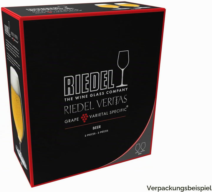 Riedel Veritas Bierglas, 2er Set - Farblos, Bier
