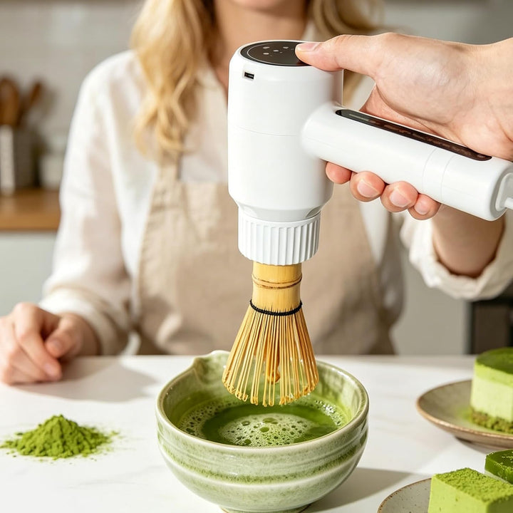 Matcha Schneebesen Elektrisch, Elektrischer Matcha-Mixer, Elektrischer Matcha Schneebesens, Matcha-S