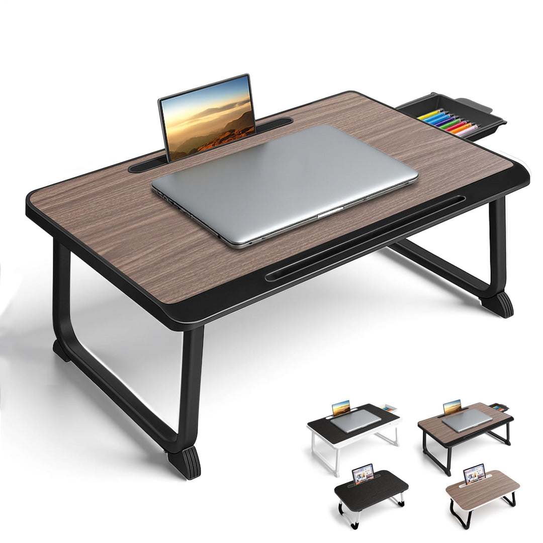 Laptop Bett Schreibtisch, Laptoptisch für Frühstück im Bett, Arbeit, Homeoffice, Laptopständer für S