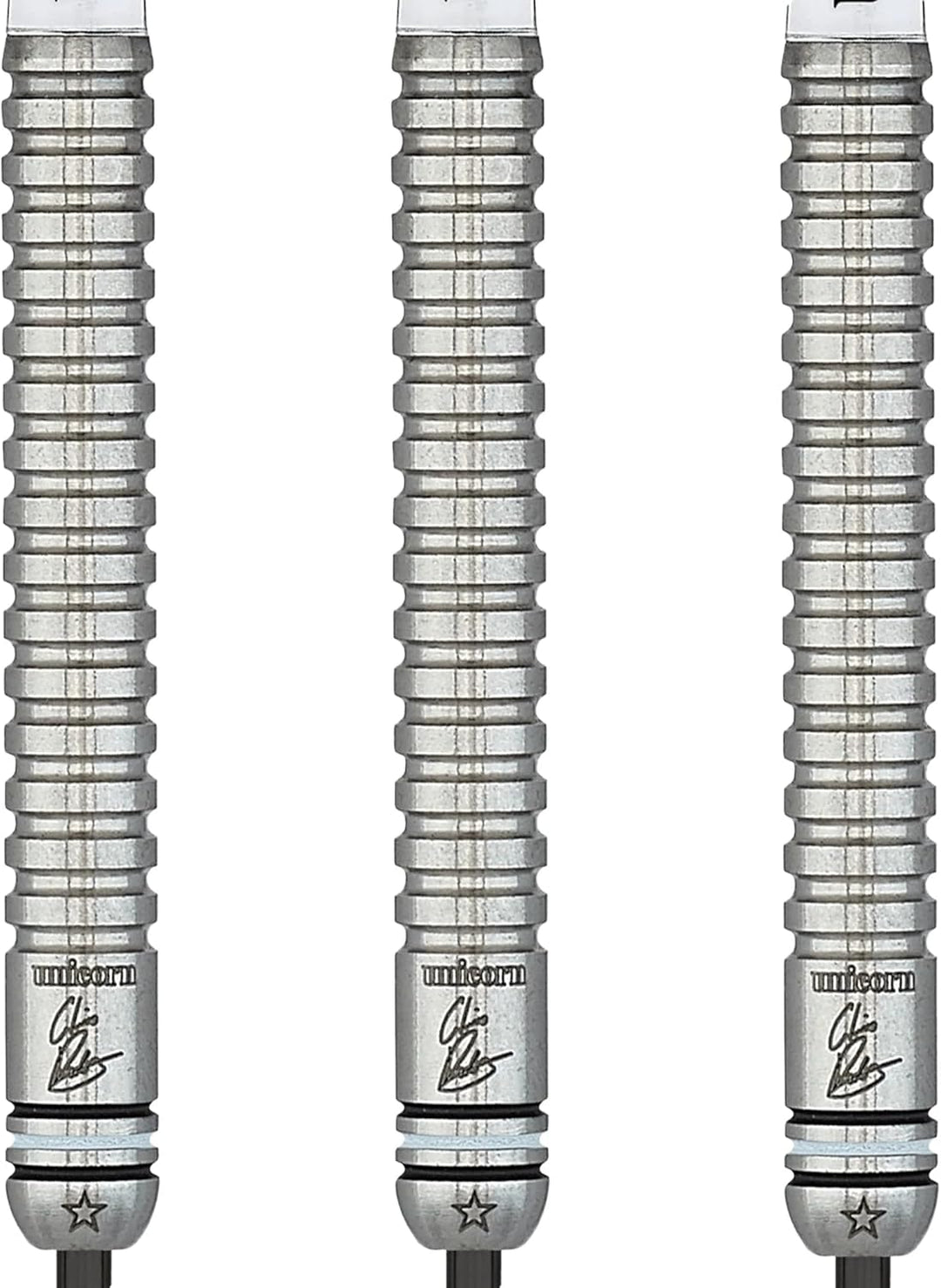 Unicorn Premierminister Chris Dobey Dartpfeile mit Stahlspitze 25 g natur, 25 g natur